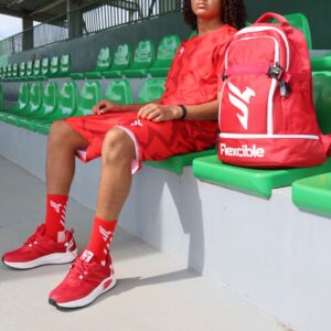 UNE CHAUSSURE DE SPORT